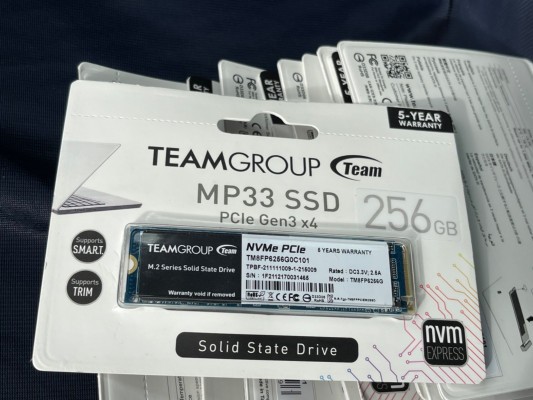 Ssd nvme TEAM GROUP 256gb neuf