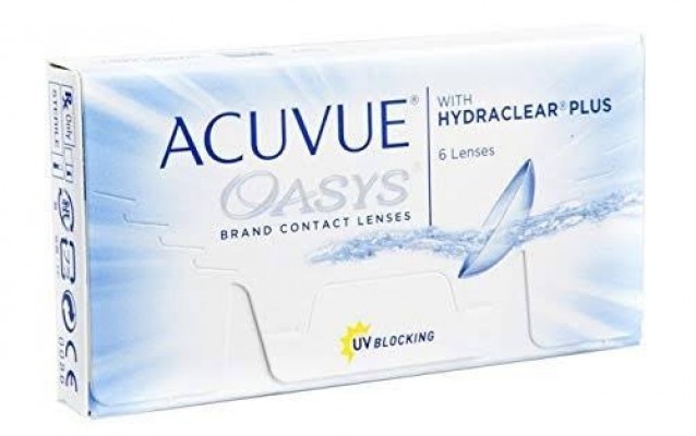 Lentilles acuvue boites de 6 عدسات طبية