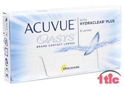 Lentilles acuvue boites de 6 عدسات طبية