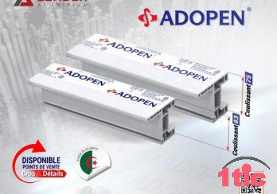 PROFIL PVC ADOPEN OUVRANT&COULISSANT