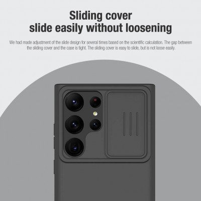 Nillkin Pochette Antichoc Original Pour Samsung Galaxy S23 Ultra Camera CamShield Pro