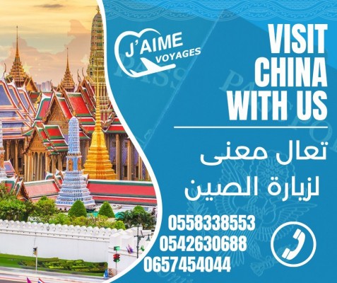 DISPONIBLE VISA LA CHINE