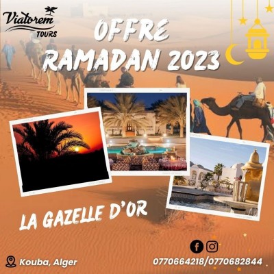 PROMOTION RAMADAN 2023 /LA GAZELLE D’OR