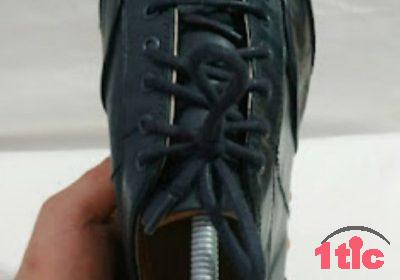 Chaussures en cuir et  daim noire Zara M’en  EU 40 -PORTUGAL EXCLUSIVE très peu porté