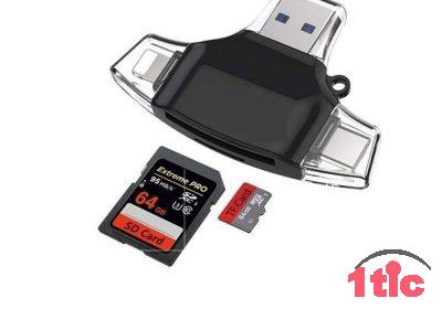 4 in 1 OTG Card Reader