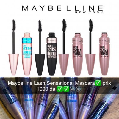 Crème L’Oréal Paris original Maybelline lash sensation mascara