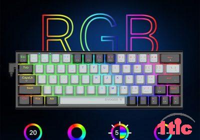 CLAVIER MINI MECANIQUE  GAMING  E-YOOSO Z11 RGB 60%