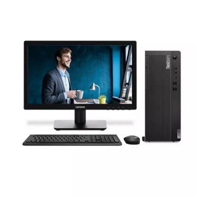 DESKTOP THINK CENTER LENOVO CELERON M70T  8GO 256GB M2 AVEC ECRAN LENOVO 20″