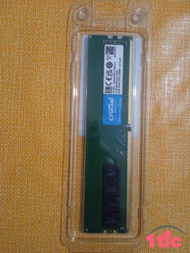 RAM UDIMM DDR4 CRUCIAL 8GB 3200MHZ CL22 1.2V