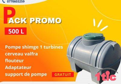 PACK PROMO CITERNES HORIZONTALE 500-1000-1500-2000-3000 LITRES