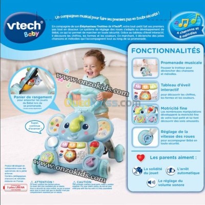 Trotteur Marcheur 2en1 Vtech