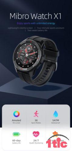 Mibro Watch X1 SmartWatch original