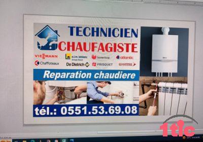 Reparation tous type de chaudière 24/2