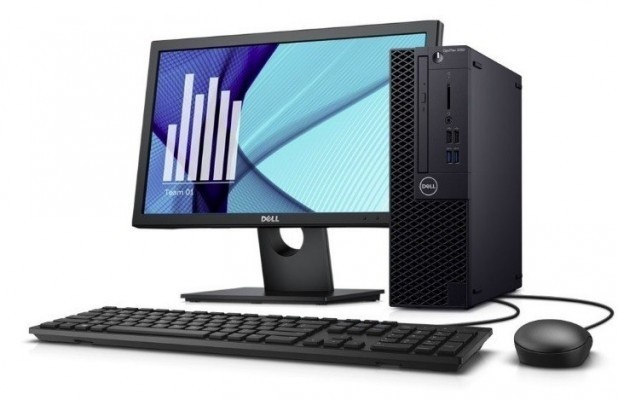 PC DE BUREAU DELL OPTIPLEX 3050 I3 / 6100 /RAM 4GB /DISQUE 500GB HDD /ECRAN 20 /CLAVIER /SOURIS