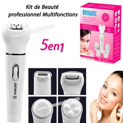 Kit de Beauté professionnel Multifonctions 5en1 – Browns