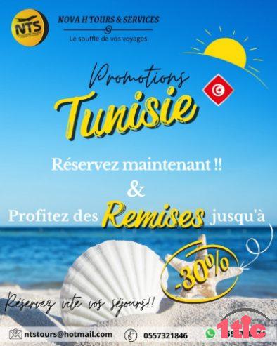 FLASH VENTE EARLY BOOKING TUNISIE 2023