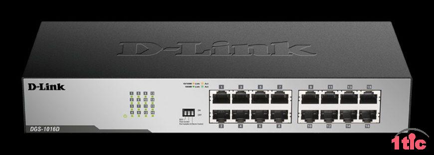 SWITCH D-LINK DGS 1016D 16 PORTS GIGABIT