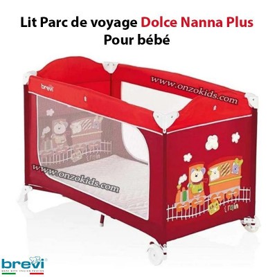 Lit Parc de voyage Dolce Nanna Plus pour bébé | Brevi
