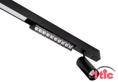 Spot LED sur rail magnétique