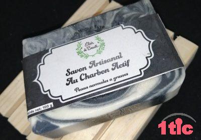 Savon artisanal au charbon actif