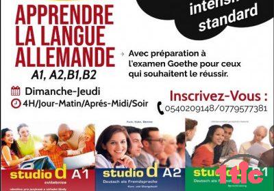 Apprendre ll’Allemand et Aller étudier en Allemagne.