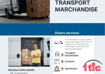 Transport marchandise livraison et déménagement