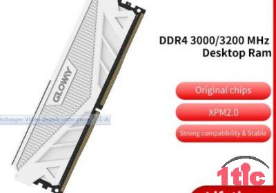 RAM DDR4 Gloway G1 série 16GB(8GBx2)3200MHz DIMM XMP