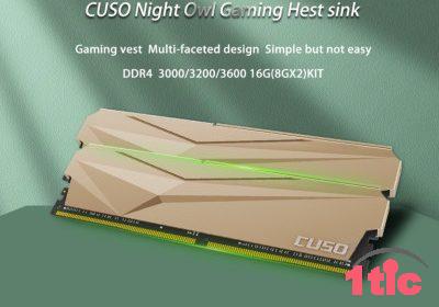 PROMO CUSO RAM DDR4 8GBX2 3200MHz Série Gaming