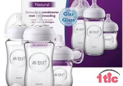 Kit biberons verre Philips Avent