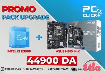 Promo Pack Upgrade Intel i3 12100F + Asus H610 M-K
