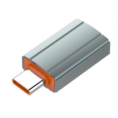 Ldnio Adaptateur Otg Usb Lc140 Type C Mâle Vers Usb Type A Femelle – Gris