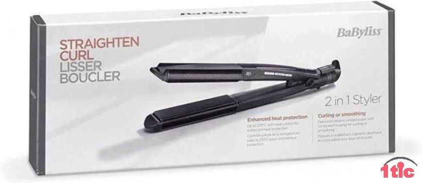 lisseur babyliss 2 in 1 styler