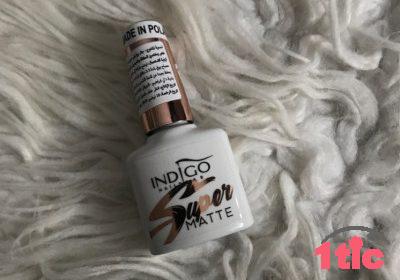 Indigo gel polish super matte top coat