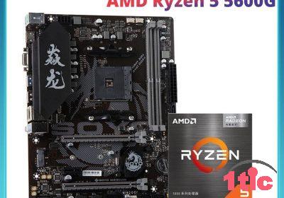 CARTE MERE SOYO Dragon B550M + CPU AMD RYZEN 5600/5600G