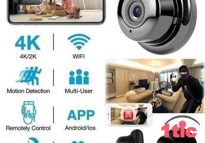 Mini caméra de surveillance sans fil لمراقبة بيتك أو محلك بسرية