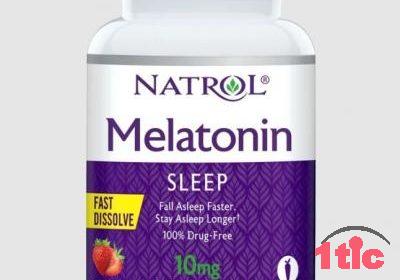 Natrol Mélatonine 5 mg – Complément pour un sommeil réparateur 30 comprimé 1 Mois