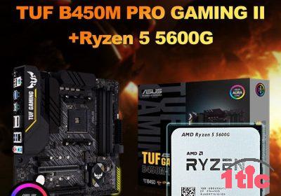 ASUS TUF B450M-PRO GAMING II + CPU AMD RYZEN 5600/5600G