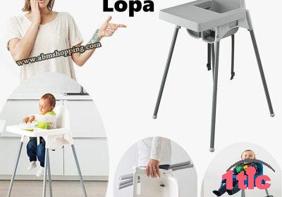 Chaise haute à manger pour bébé Lopa