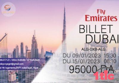 billet dubai