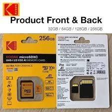 Je vend une carte memoire kodak 128gb