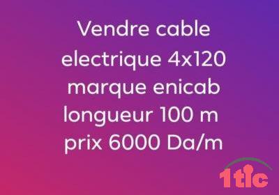 Cable electrique 4×120 enicab