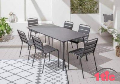 Table de terrasse, jardin et cafétérias (produit importé)